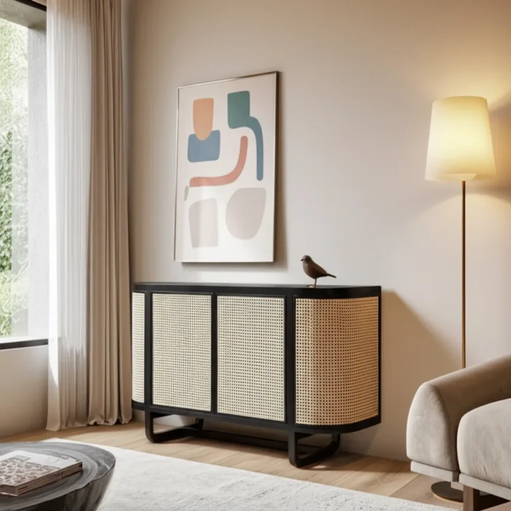 Cane Side Board ARTESIA - Image 4