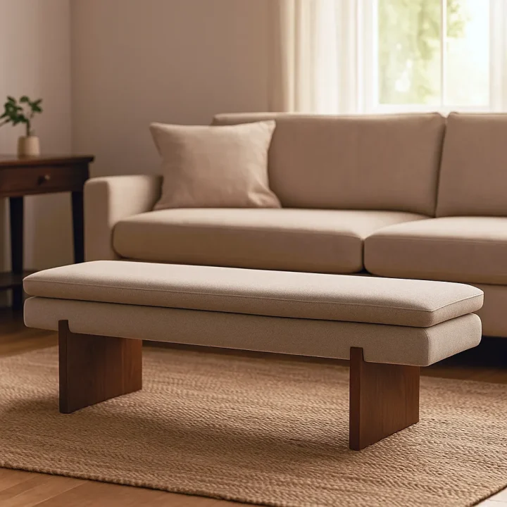 Umi fabric Bench ARTESIA 1