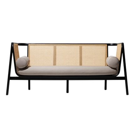 U Shape / Maeve Rattan Sofa ARTESIA