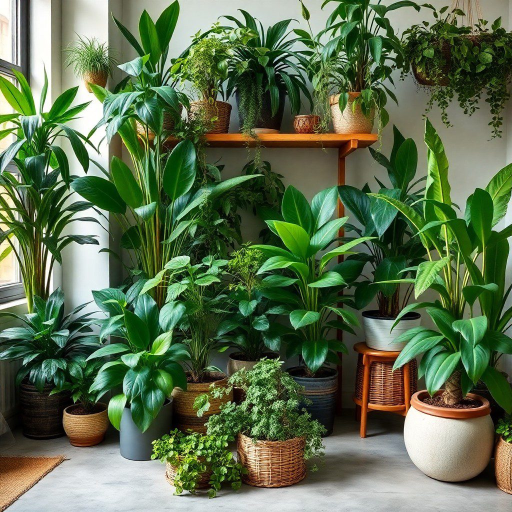 Menggunakan Tanaman sebagai Elemen Dekoratif
