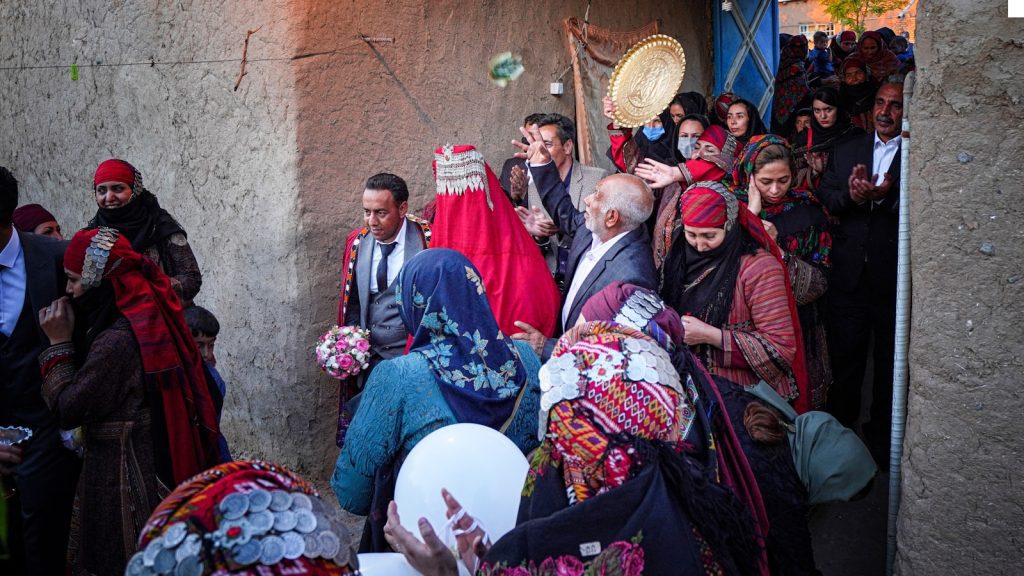 a group of people in traditional dress