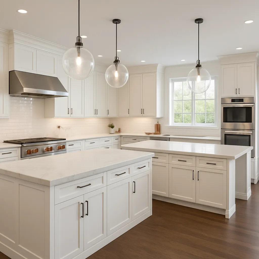 Double Kitchen Islands