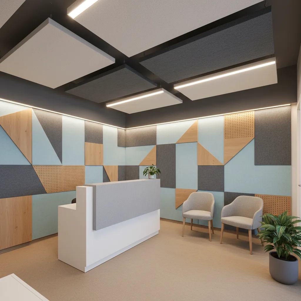 penataan akustik di ruang klinik