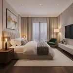 kamar tidur ala hotel