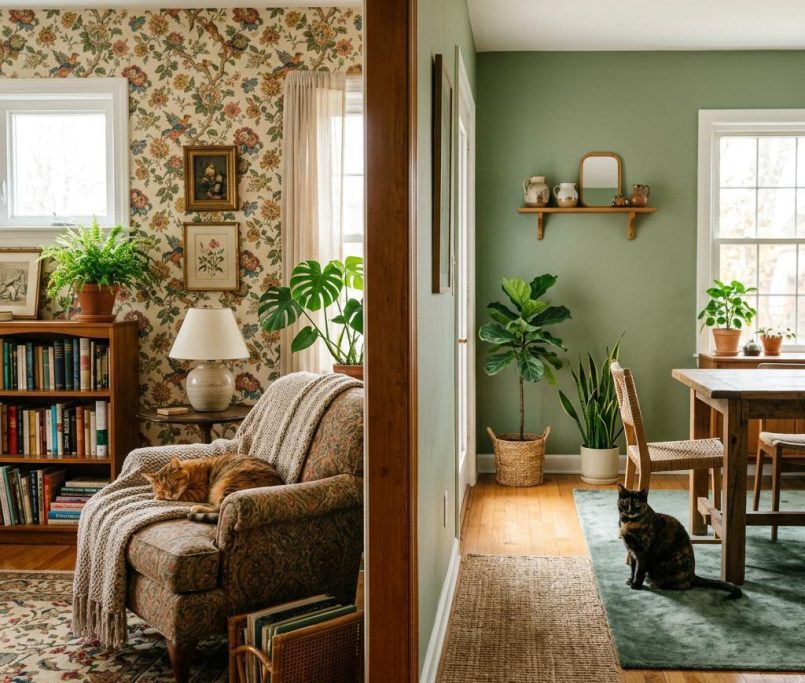 cat tembok vs wallpaper