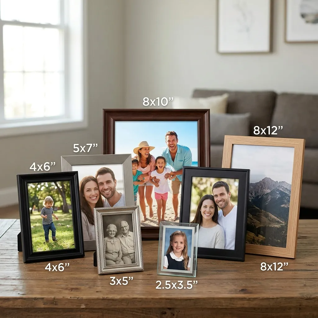 Panduan Lengkap Memilih Ukuran Bingkai Foto yang Tepat