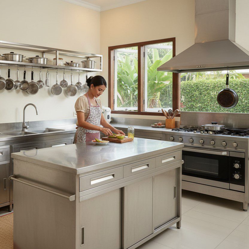 Kitchen Set Aluminium, Pilihan Praktis untuk Dapur Modern