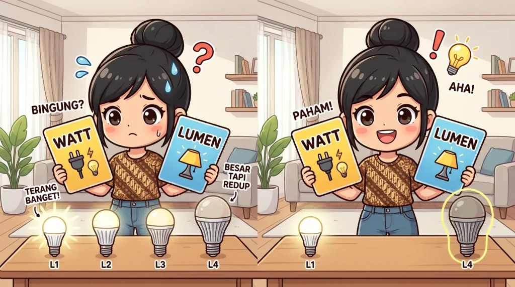 Cara Membaca Spesifikasi Lampu LED di Kemasan