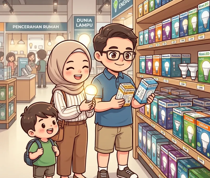 Cara Memilih Lampu Bohlam LED Rumah yang Paling Aman dan Nyaman untuk Setiap Ruangan