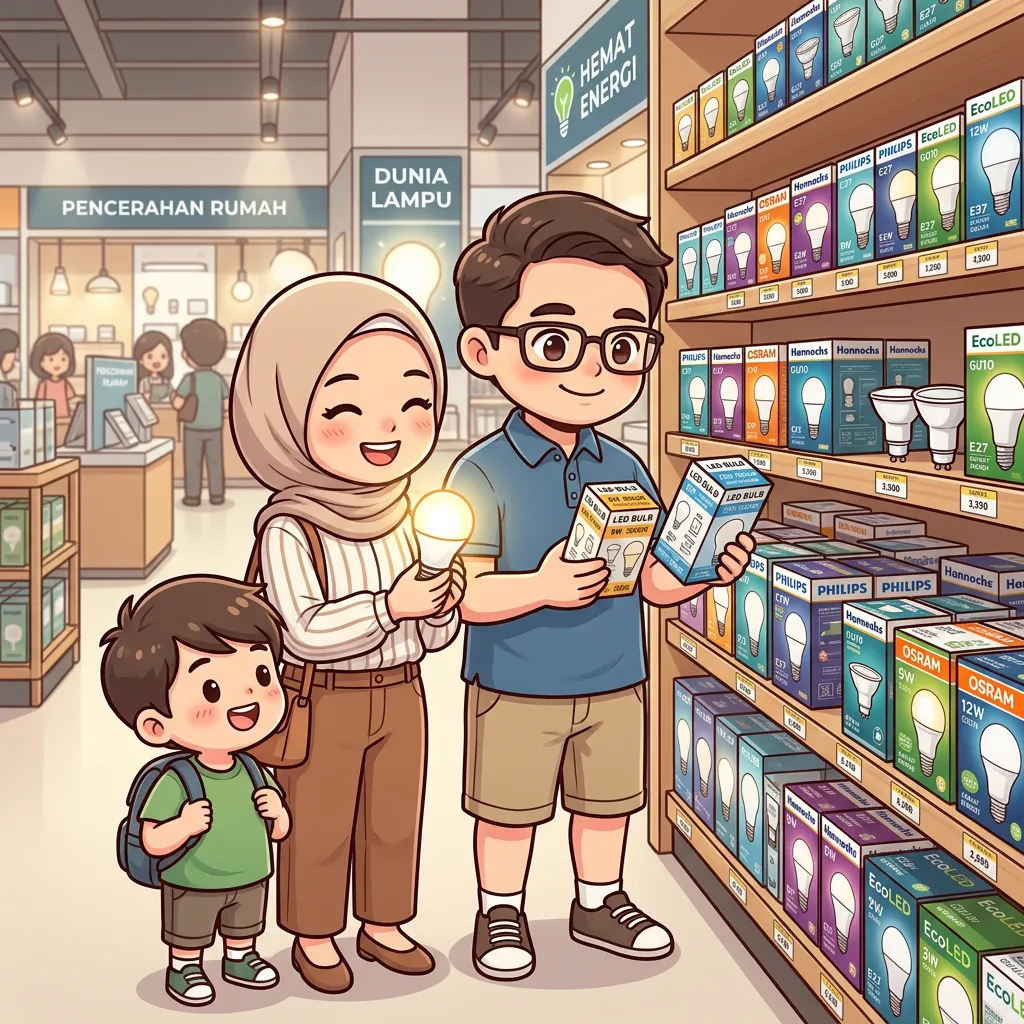 Cara Memilih Lampu Bohlam LED Rumah yang Paling Aman dan Nyaman untuk Setiap Ruangan