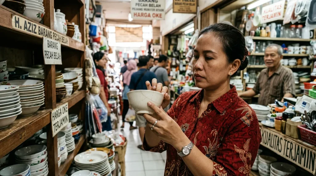 Kenapa Membeli Barang Pecah Belah di Toko Fisik Masih Menarik