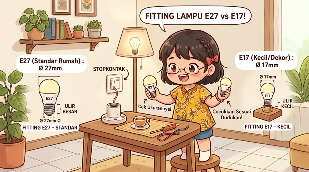Memahami Fitting Lampu yang Harus Cocok