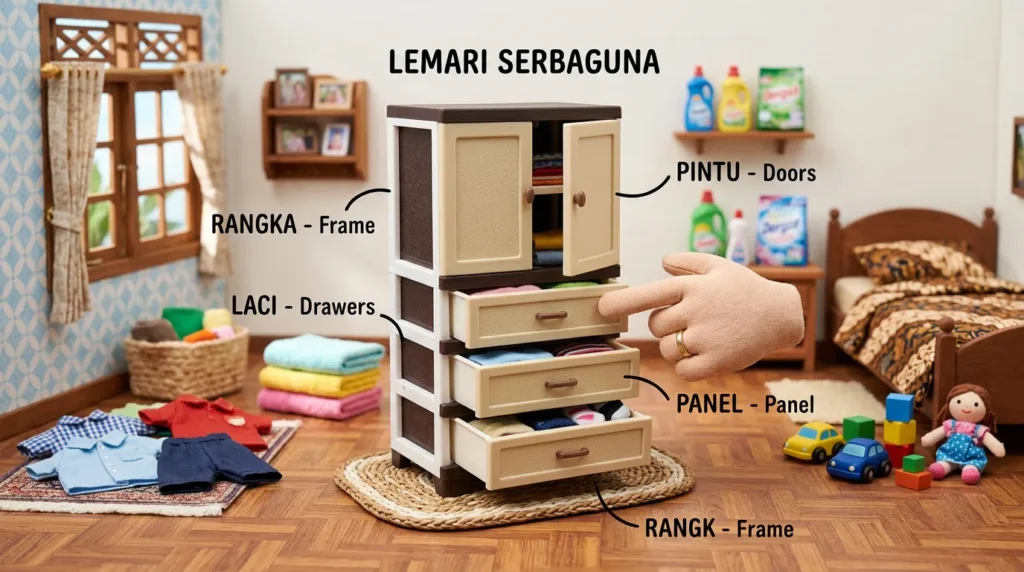 Cara Merawat Lemari Plastik agar Lebih Awet