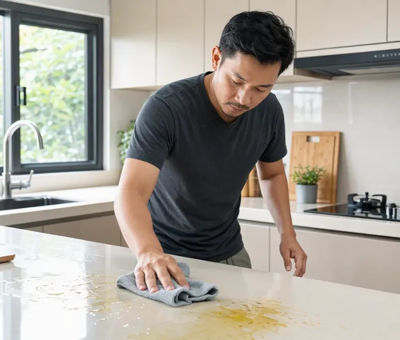 Cara Merawat Kitchen Set agar Awet, Bersih, dan Tidak Berjamur