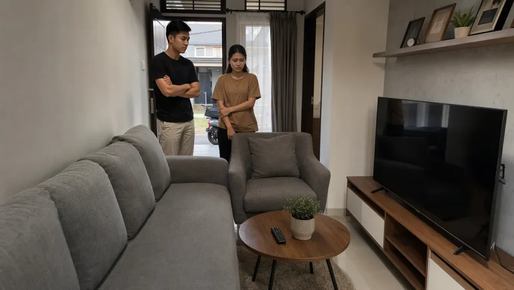 Furnitur Terlalu Besar Menjadi Penyebab Rumah Terasa Sempit
